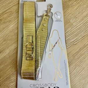 Gold Crossbody Strap